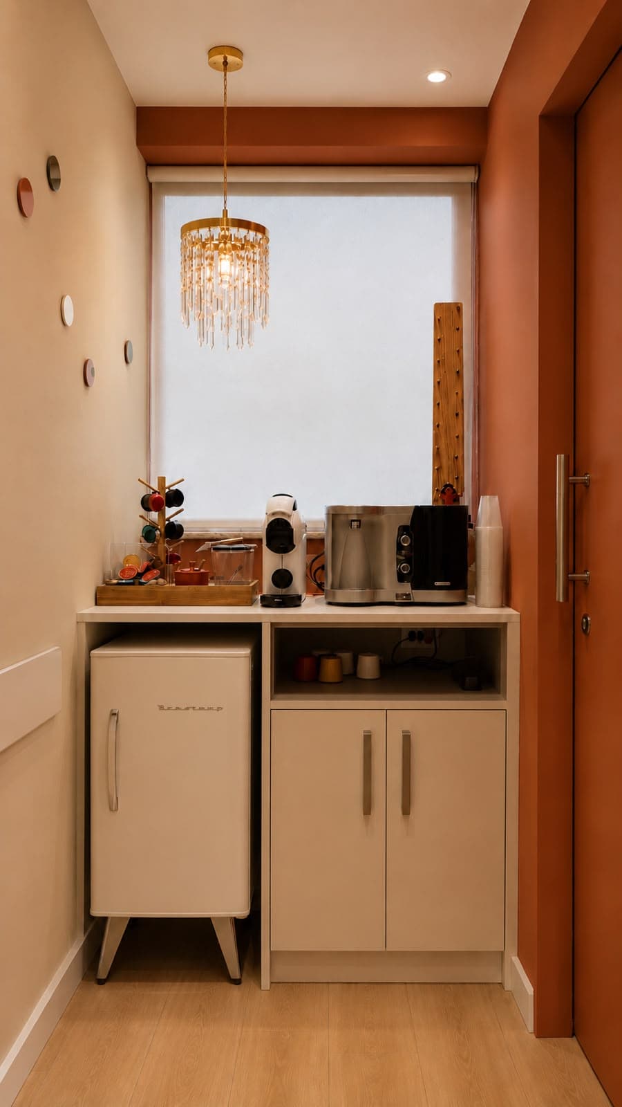 Ambiente acolhedor da Mavie